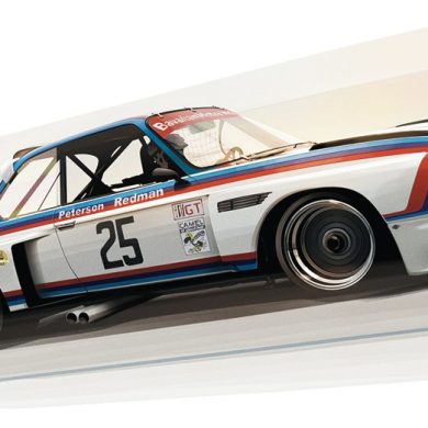 1975 IMSA BMW CSL Artwork